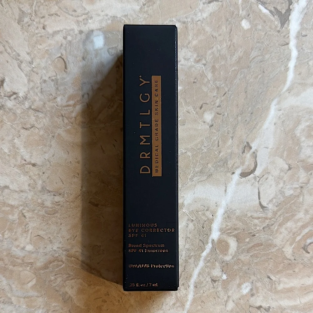 DRMTLGY Luminous Eye Corrector SPF 41 Sunscreen UVA/UVB Protection FAIR NEW